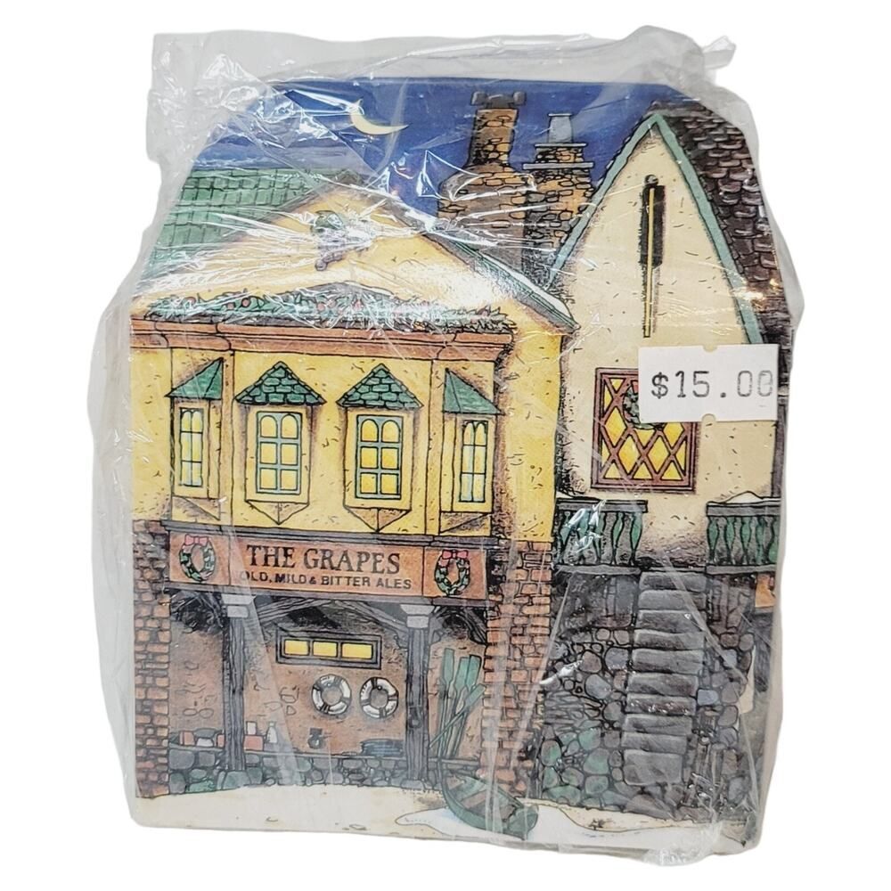 Dept. 56 Charles‎ Dickens Heritage The Grapes Inn Christmas Ornament 1996 NEW